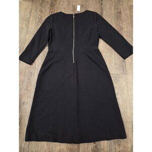 Dress 4P Solid Blac